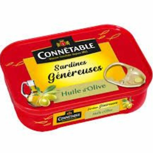 Сардины GENEREUSE в оливковом масле  (арт. БНС)