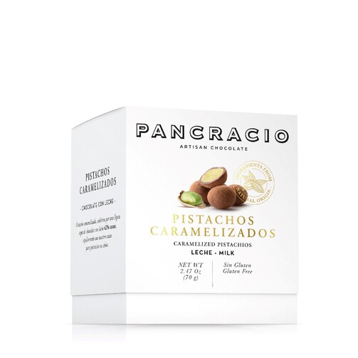 Mini Box Конфеты из цельных карамелизированных фисташек с молочным шоколадом  (арт. PC4294)