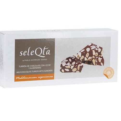 Туррон из молочного шоколада с миндалем Селекта  (арт. SETU12)