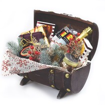 Новогодние праздничные корзины "Теплые моменты"