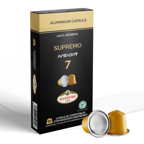 Капсулы Supremo, совместимые с кофемашинами Nespresso  (арт. 0611121005)