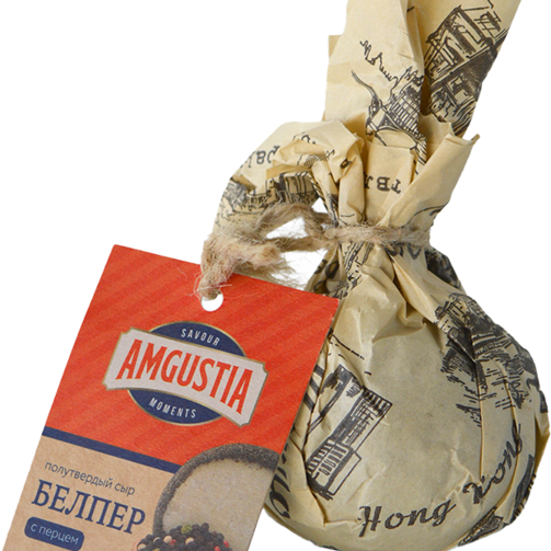 Сыр полутвердый Белпер перец / чеснок 