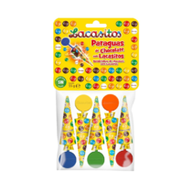 Набор зонтики с драже из молочного шоколада в сахарной глазури 5*11 гр