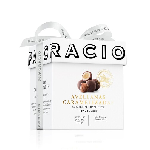 Luxury Box Конфеты из цельного карамелизированного фундука с молочным шоколадом  (арт. PC4218)