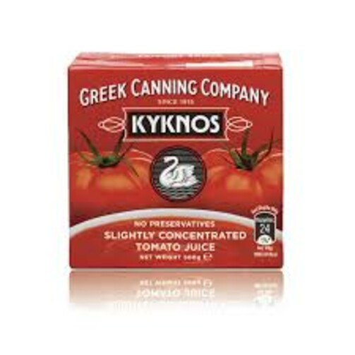 Томаты протертые в собственном соку KYKNOS 