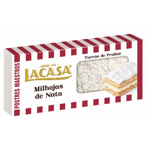 Сливочная нуга с пралине 200 г  (арт. LAC196201)