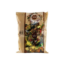 Ассорти конфет из молочного шоколада с кремовой начинкой 500г