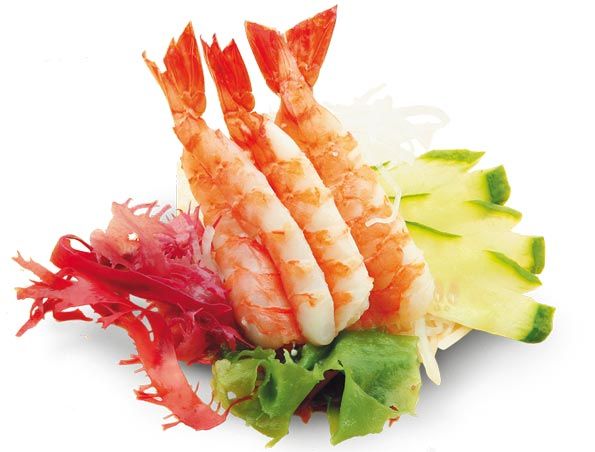 Как определить размер креветок?