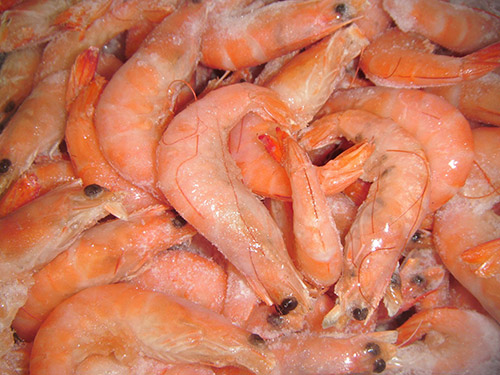 Королевские креветки с глазурью 8%