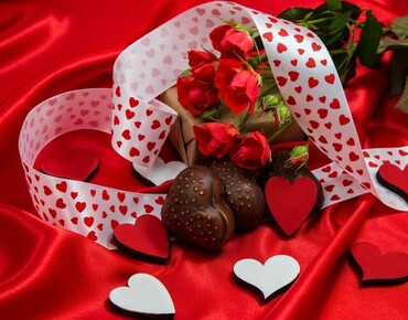 С Днем святого Валентина.