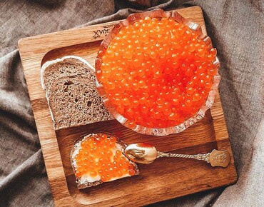 Лососёвая икра доступна для заказа!