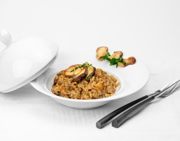 Ризотто с белыми грибами